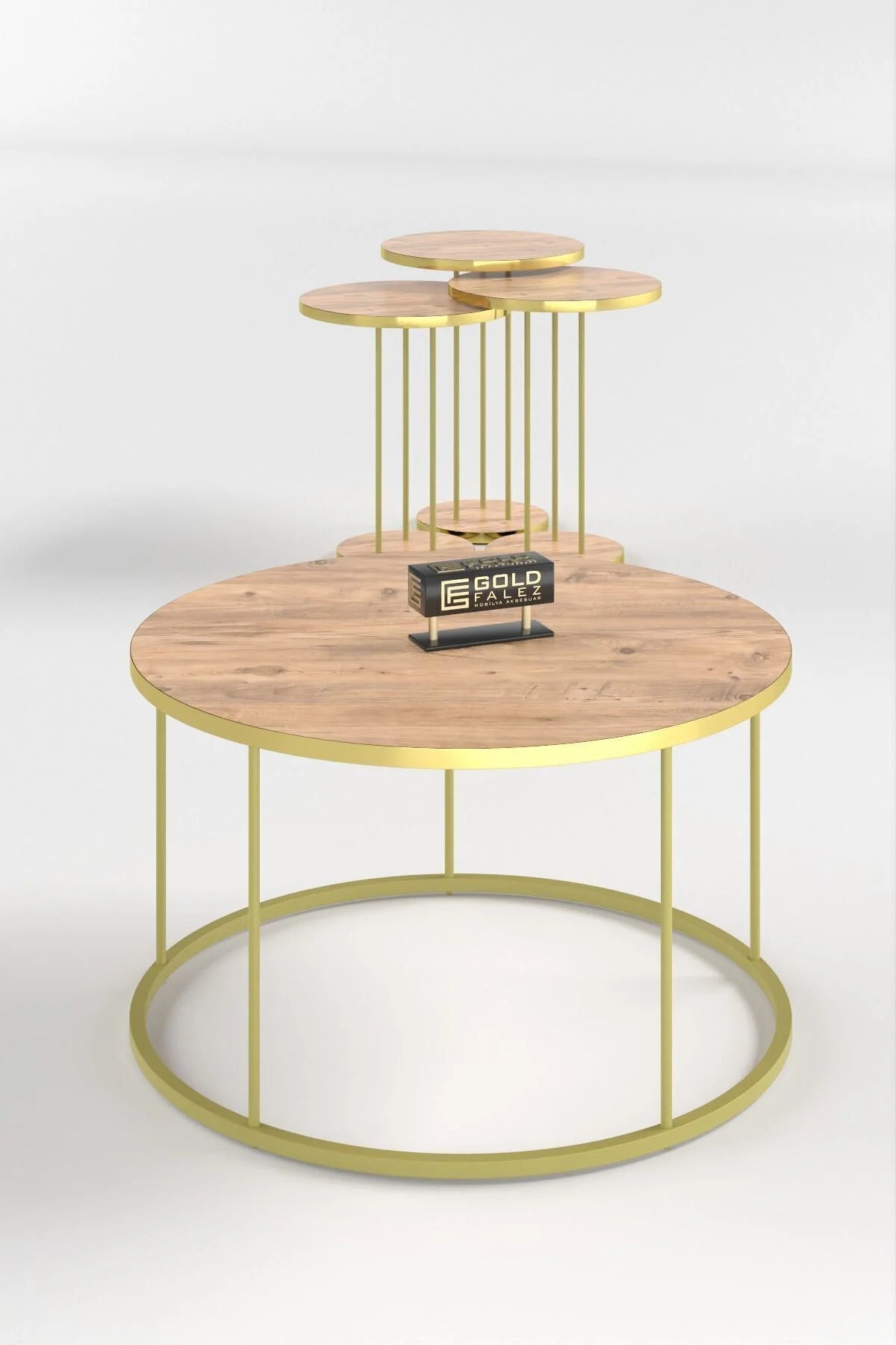 Комплект Холна Маса Gold Terra Орех 4 Части – изображение 3