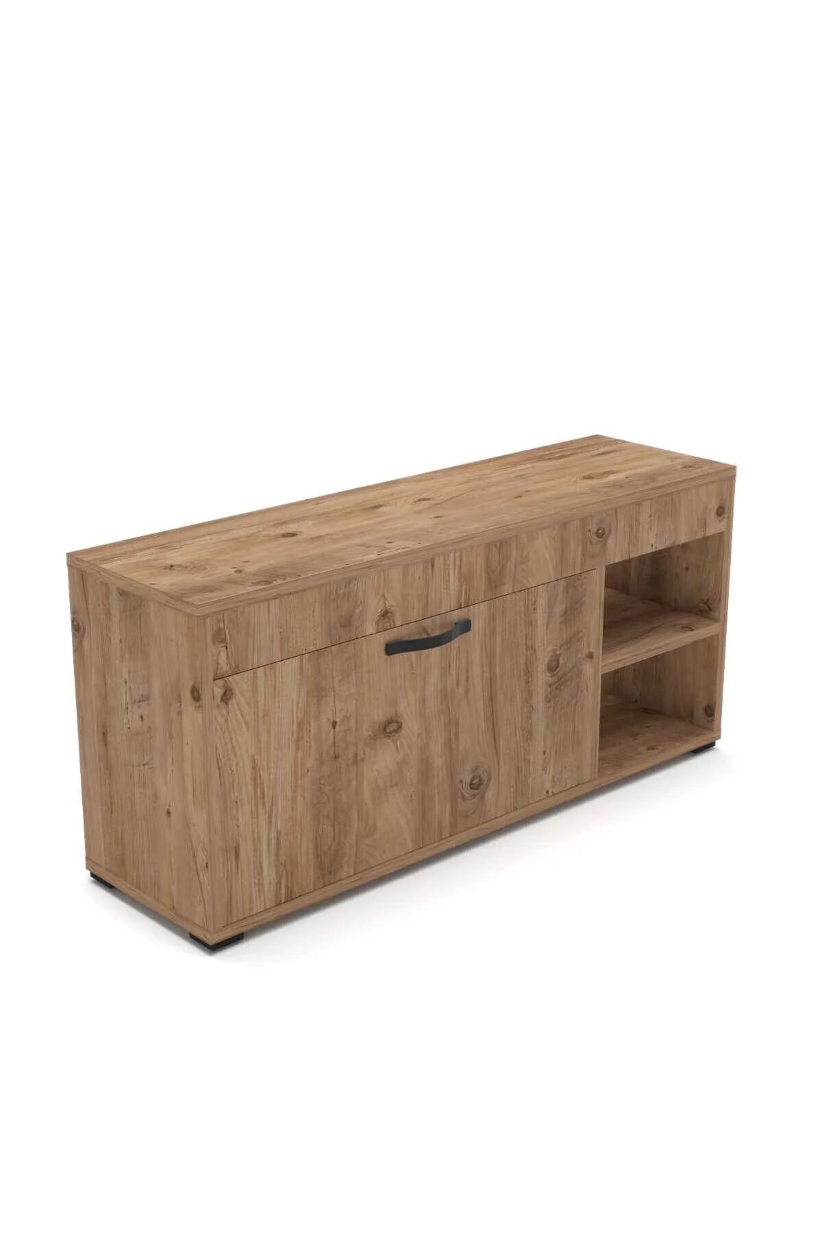 Шкаф за обувки Кафяв 90 cm – изображение 5