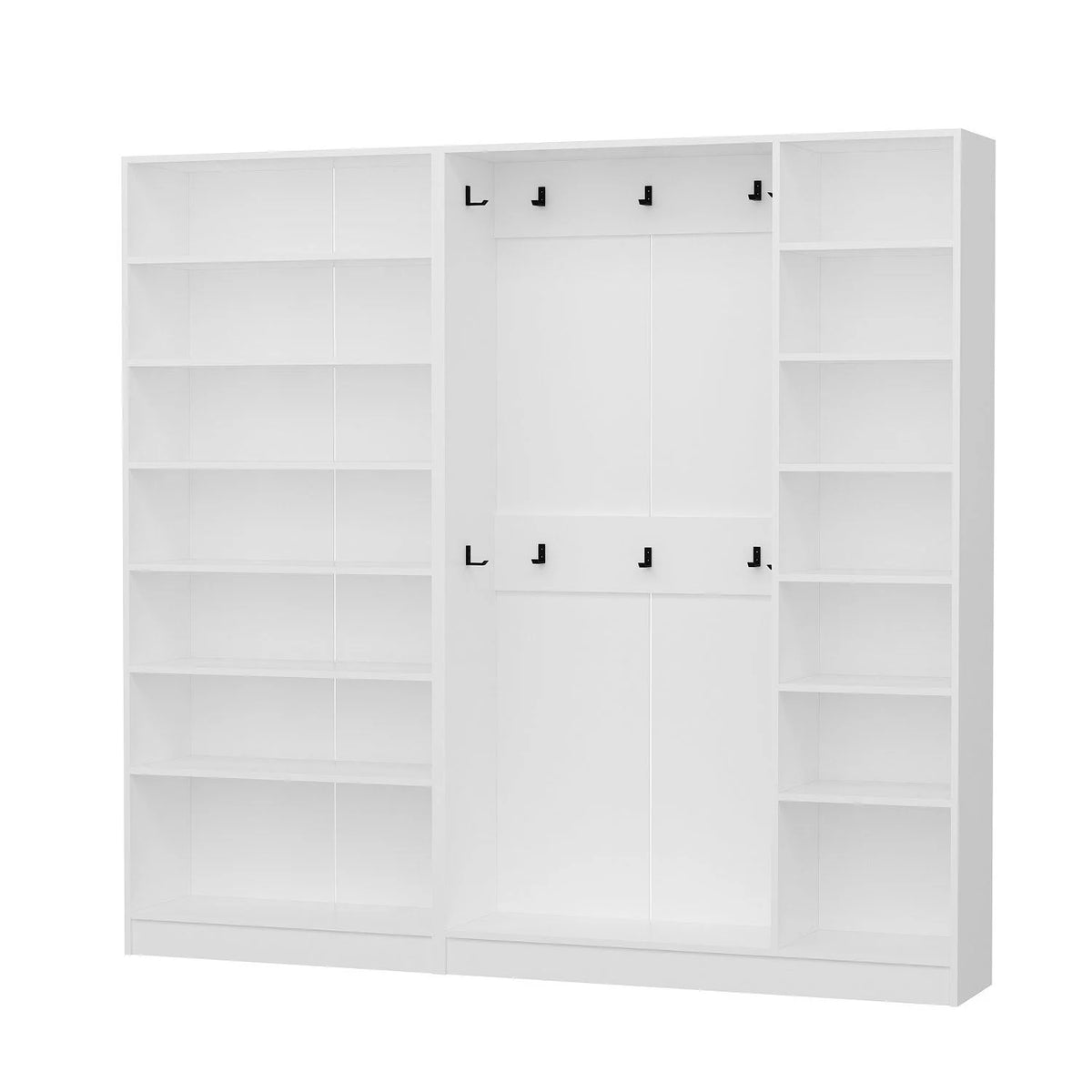 Kale210 Рафт с 5 отделения и 5 капака Бял – görsel 3