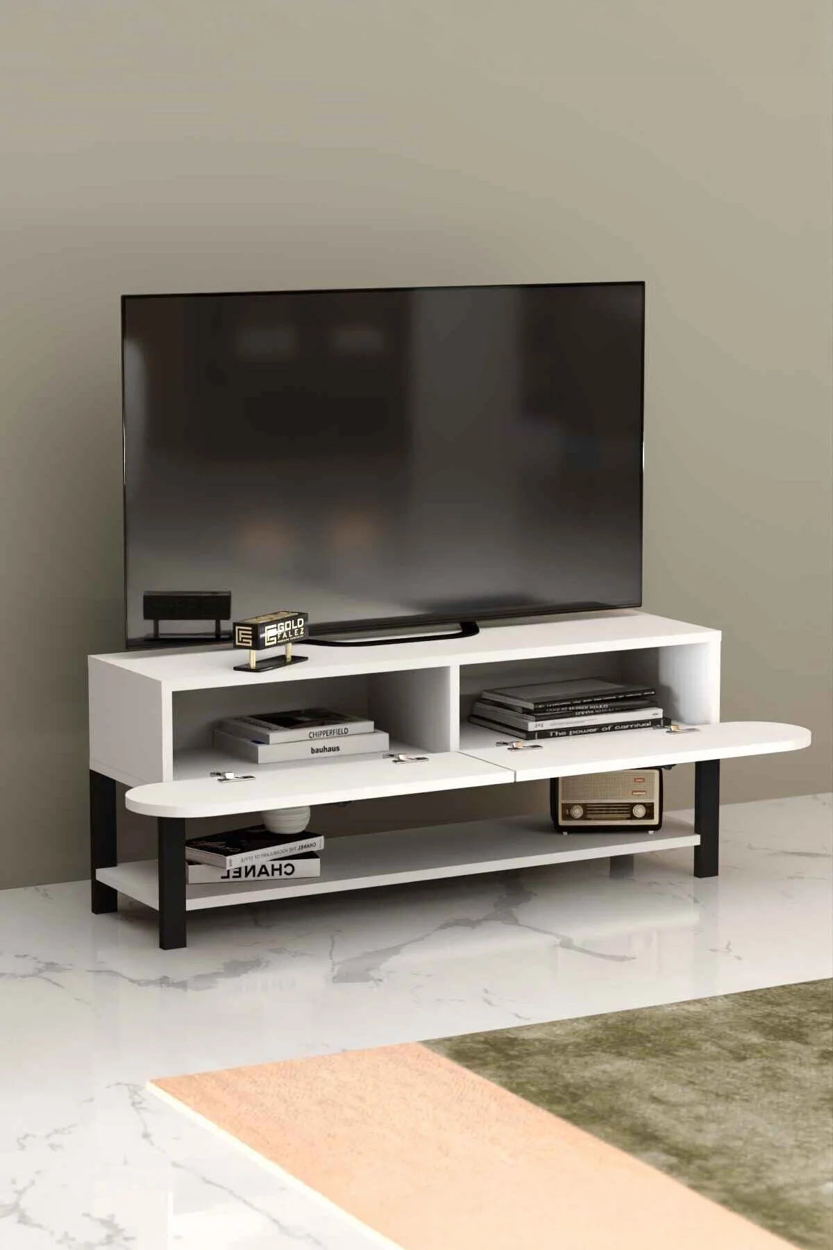 Телевизор Setro Бял 110 cm – изображение 4