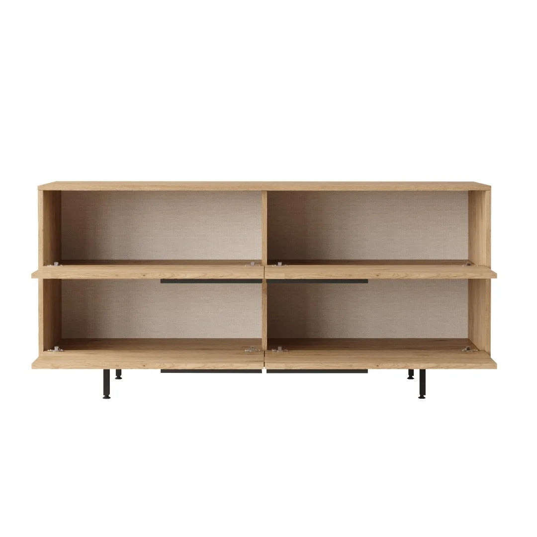 Ocean Конзола 4 врати с метални крака 160см Кошница ON3-S – изображение 6