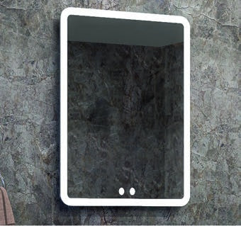 Комплект мебели за баня HCR SAFIR 80 см с гранитна мивка и LED огледало – görsel 3